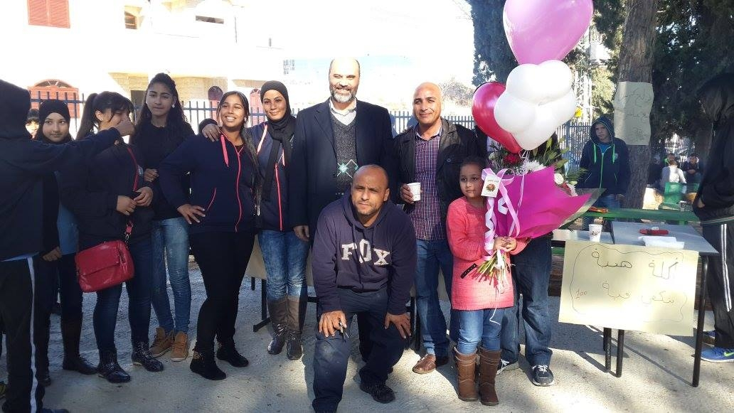 بالصور: مدرسة طوماشين الثانوية بمدينة اللد تحتفل بنهاية الفصل الأول